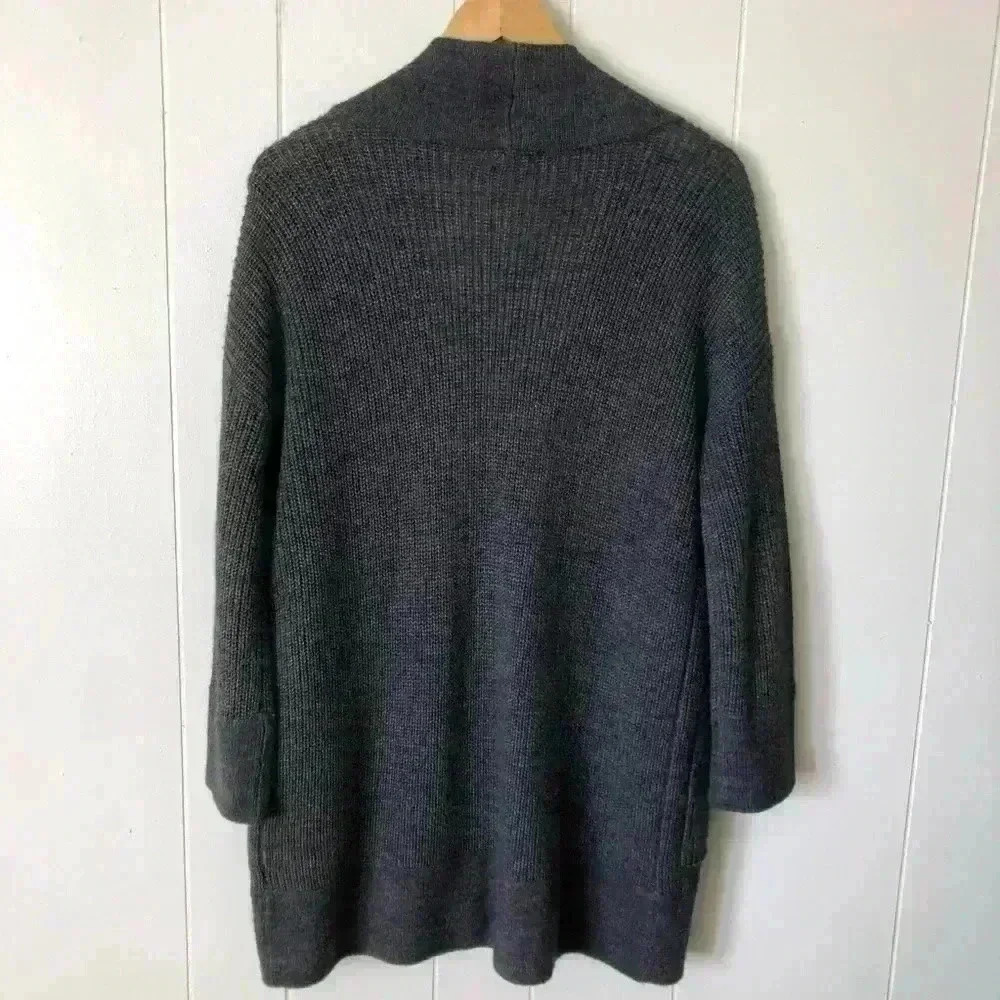 J.Crew Open Front Alpaca & Merino wool Blend Cardigan Sweater Size XS - Picture 7 of 8